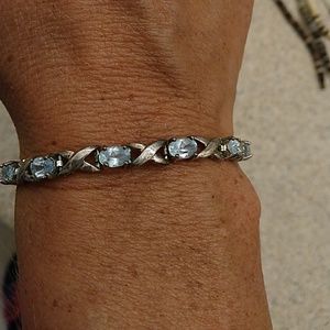 Xoxo sterling bracelet